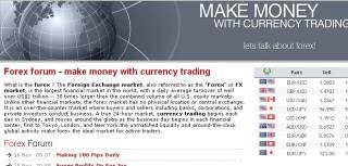 Make Money From Currency Trading - Learn Forex From Forex Forum.Net