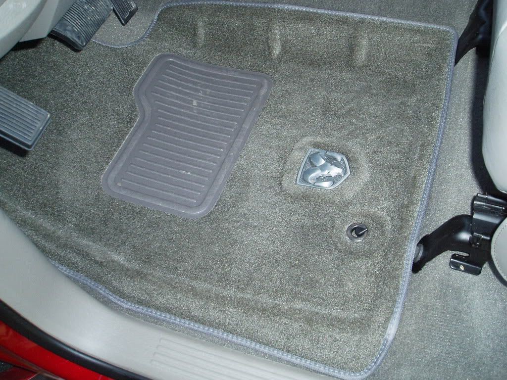 formed floor mats