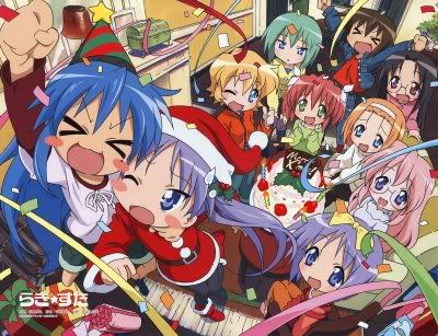 luckystarx-mas.jpg LUCKY STAR FUN TIME! image by Punk-_bucket