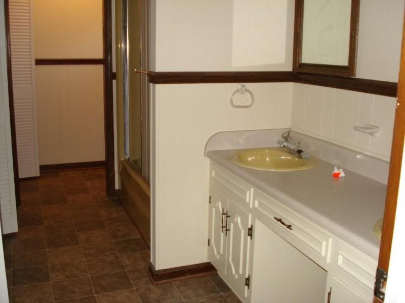 Harvest Gold bathroom