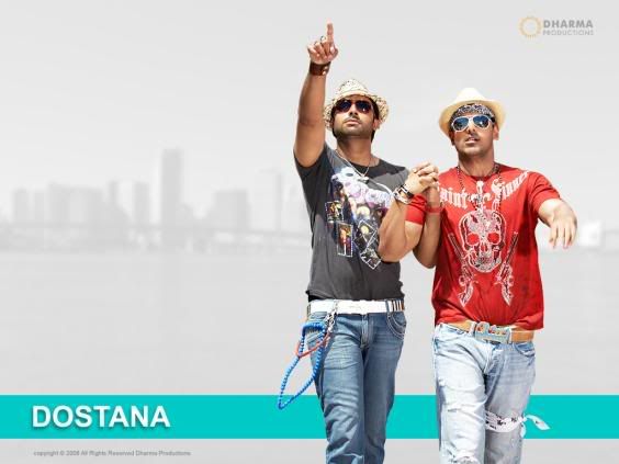 dostana wallpaper. Dostana:john,priyanka