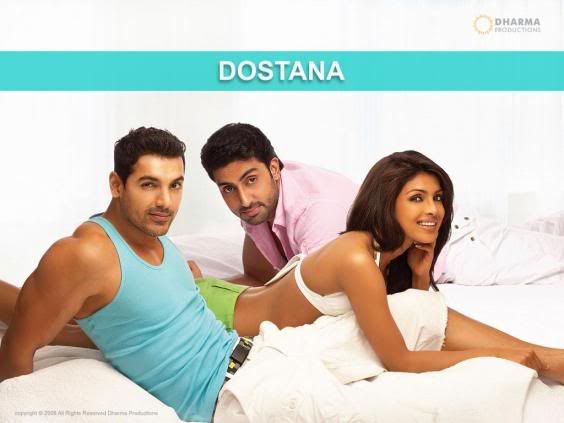 dostana wallpaper. Dostana:john,priyanka