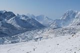 View from the way up Kala Pattar