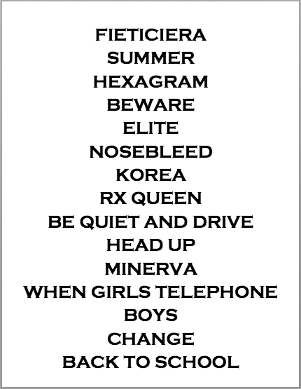 Сет-лист выступления Deftones в Бельгии на фестивале Pukkelpop