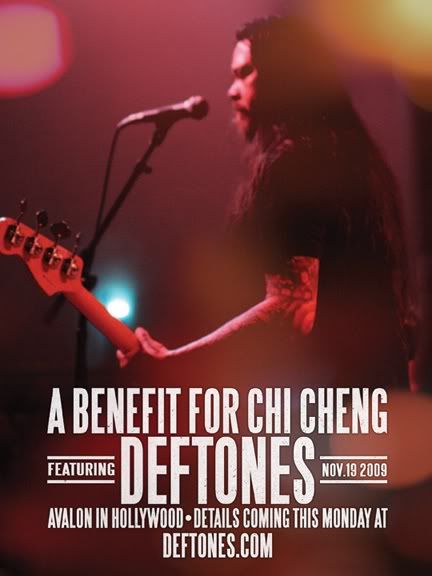 Deftones устраивают благотворительный концерт для Чи Ченга в Голливуде