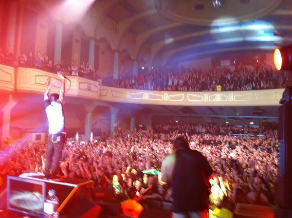 Концерт Deftones в Глазго (12.11.2010)