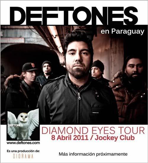 Концерт Deftones в Парагвае 8 апреля 2011 года