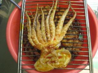 bạch tuộc nướng nè bà con...lai rai hôm 5-5 - 2