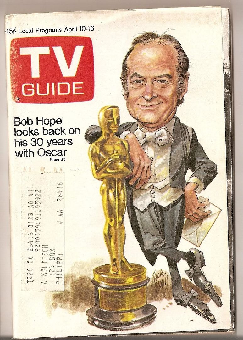 S 1971 0410 Bob Hope Oscar By Jack Davis TV Guide Ebay Photo by loba33