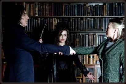 Severus Snape, Narcissa Malfoy i Bellatrix Lestrange