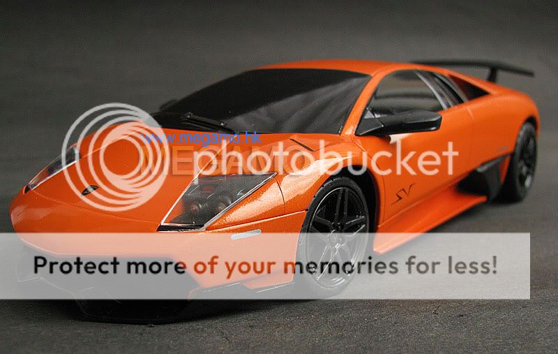 24 Rastar RC Radio Lamborghini Murcielago LP670 4 SV Orange Free 