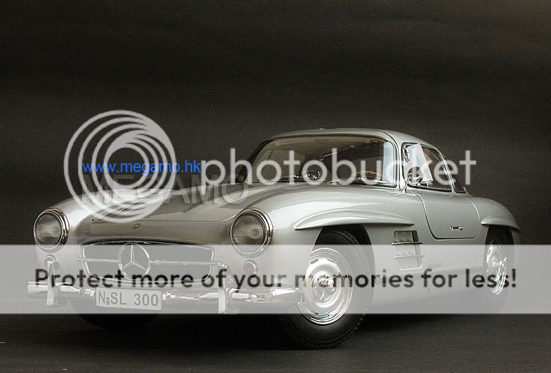 12 Premium ClassiXXS Mercedes Benz 300SL 300 SL 1957 W198 Silver 