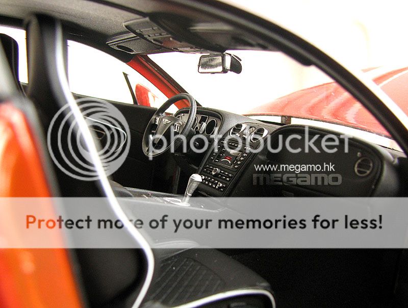 1 18 FX Models Bentley Continental GT Supersports Orange w Black Wheel Welly