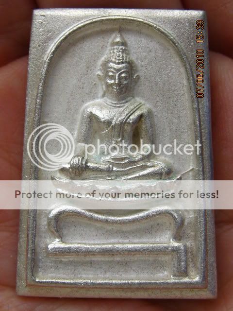 THAI REAL AMULET SOMDEJ TOR HAK REAL SILVER LP TONG  