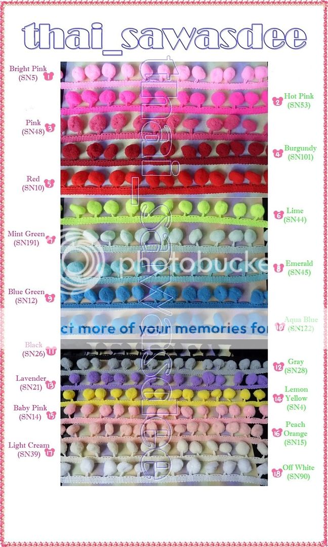   Pom Pom Fringe Tassel Trim Applique Lace Crochet Toddler Colorful Hood